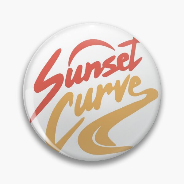 Item preview, sunset curve warm colors designed and sold by kirsochoa.