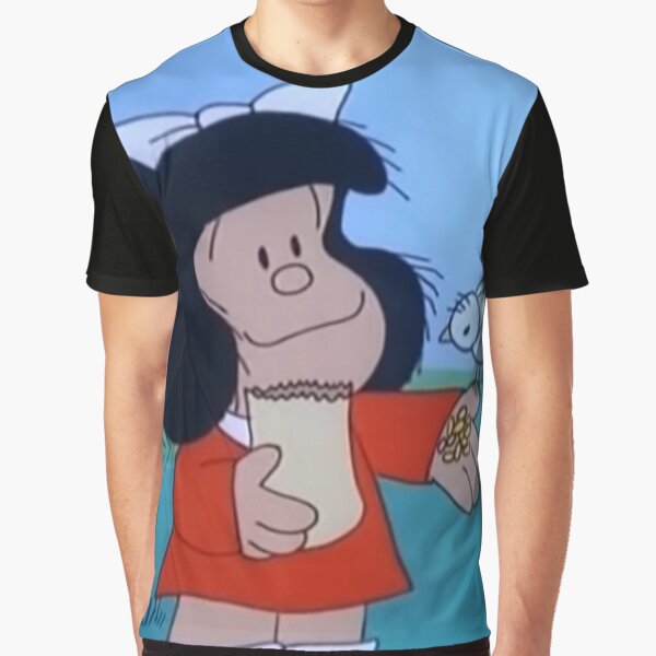 Item preview, Mafalda Feeding A Bird designed and sold by Elena's Shop.