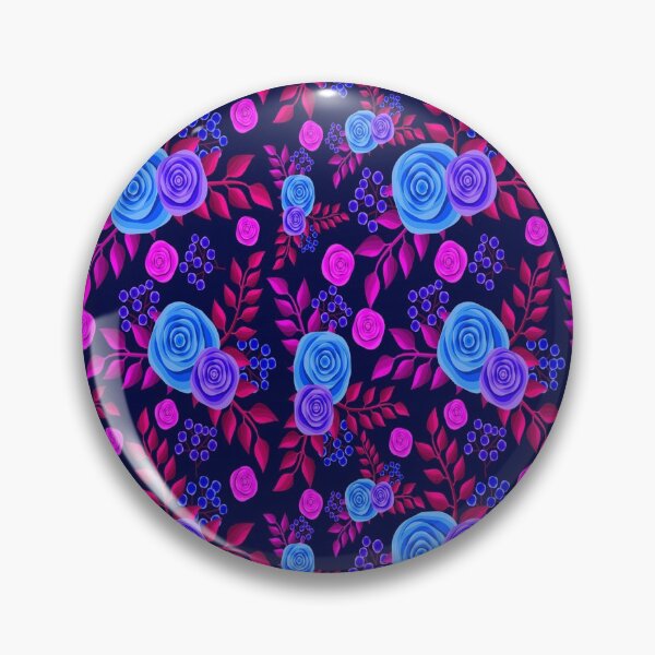 Item preview, Floral wallpaper designed and sold by boscotte.