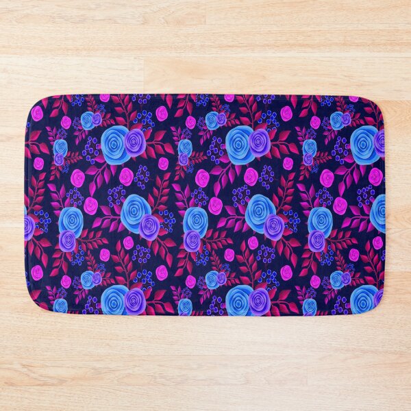 Item preview, Floral wallpaper designed and sold by boscotte.