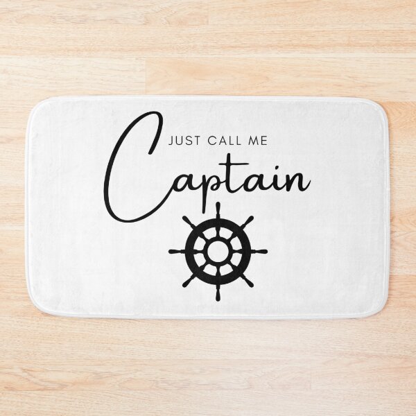 Item preview, Just Call Me Ship Captain designed and sold by Corrie Mick.