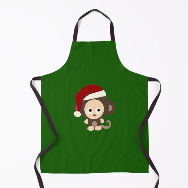 Artikelvorschau, Netter Weihnachtsaffe entworfen und verkauft von Hedgie Designs.