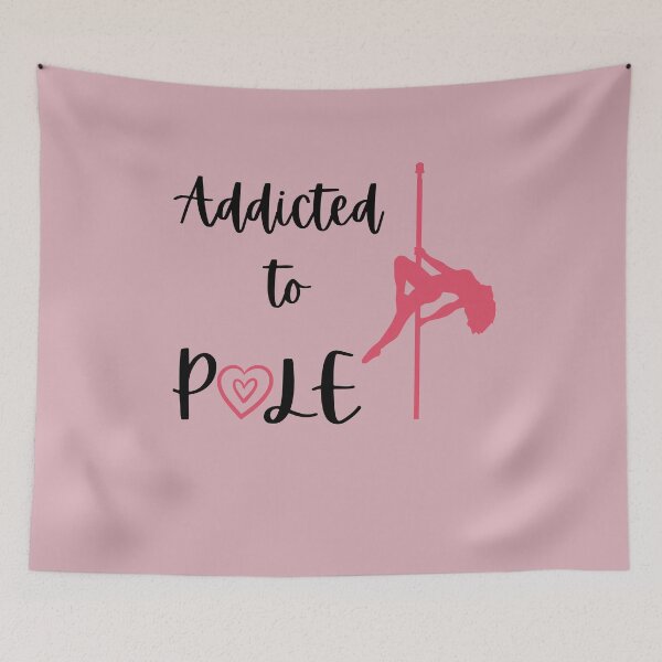 Item preview, Addicted to Pole dancing designed and sold by Mommaspouch.