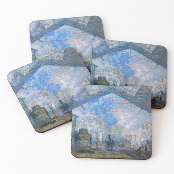 Item preview, Claude Monet, Gare Saint Lazare Paris 1877 designed and sold by arthistory.