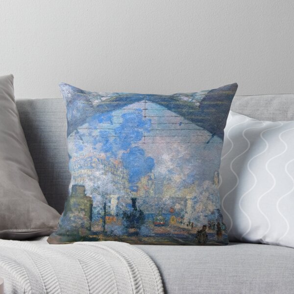 Item preview, Claude Monet, Gare Saint Lazare Paris 1877 designed and sold by arthistory.
