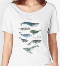 Whales Women's Relaxed Fit T-Shirt