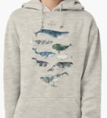 Whales Pullover Hoodie