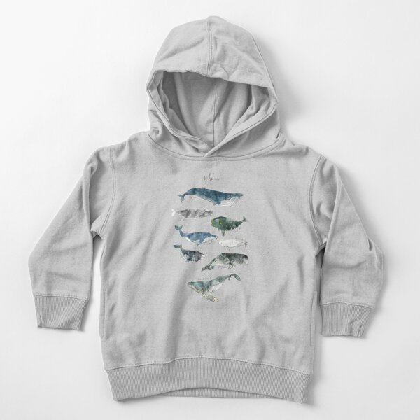 Whales Toddler Pullover Hoodie