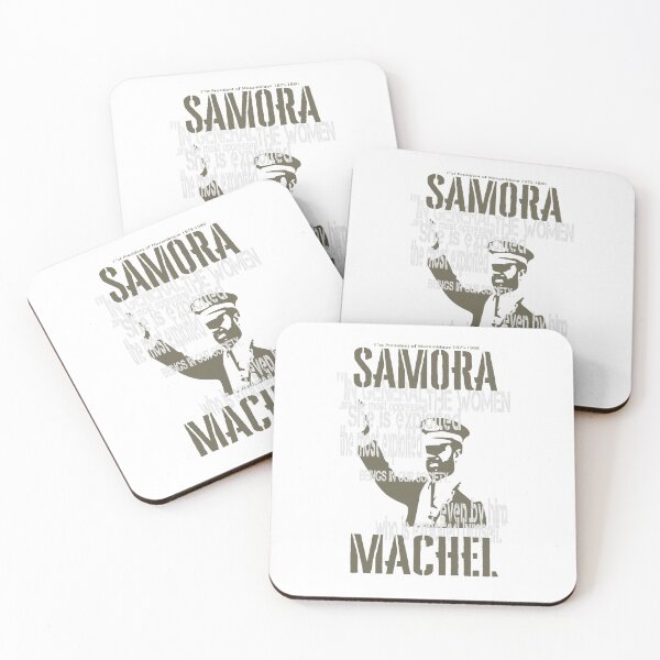 Item preview, Black Leaders Series - SAMORA. M. MACHEL designed and sold by Konxious.