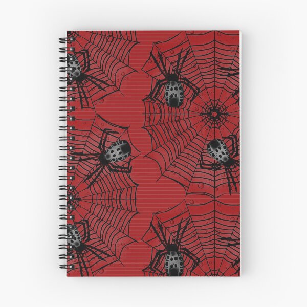 Item preview, Spiders and Stripes/Webs on Red designed and sold by FranBail.