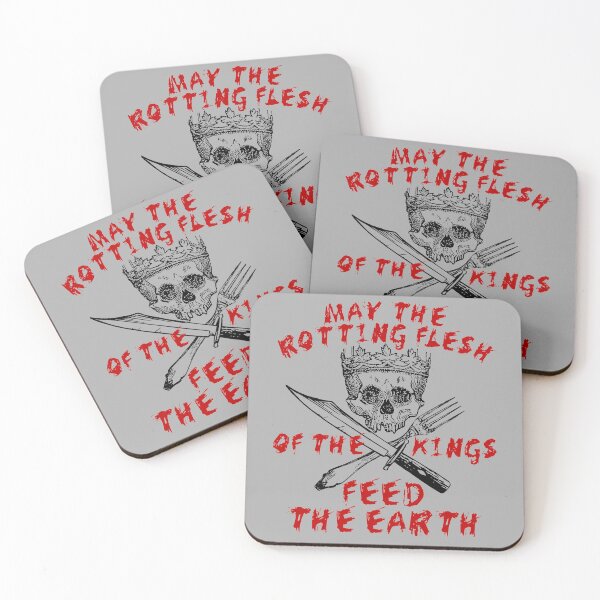 Item preview, May The Rotting Flesh Of The Kings Feed The Earth - Eat The Rich, Anti Monarchy, Anti Capitalist designed and sold by SpaceDogLaika.