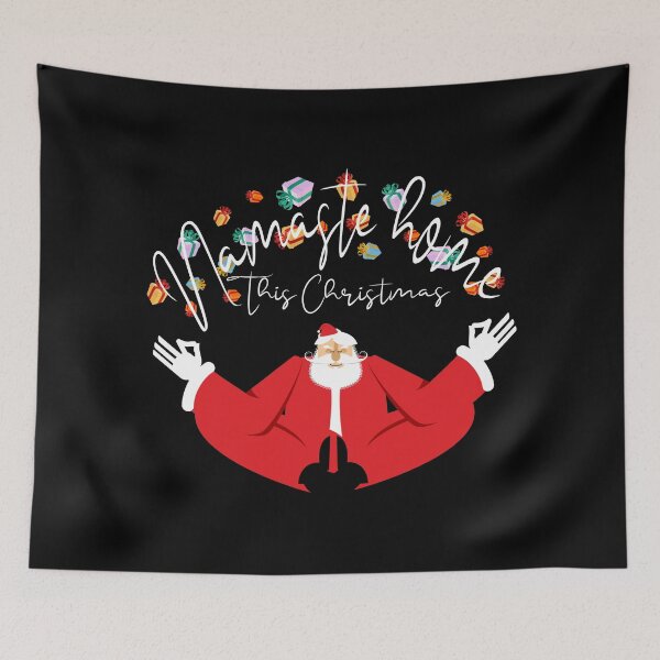 Item preview, Namaste Home This Christmas Santa Yoga Quarantine Lockdown Pack 16 designed and sold by Sunny Collections.