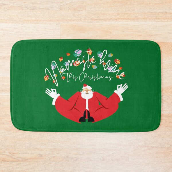 Item preview, Namaste Home This Christmas Santa Yoga Quarantine Lockdown Pack 9 designed and sold by Sunny Collections.