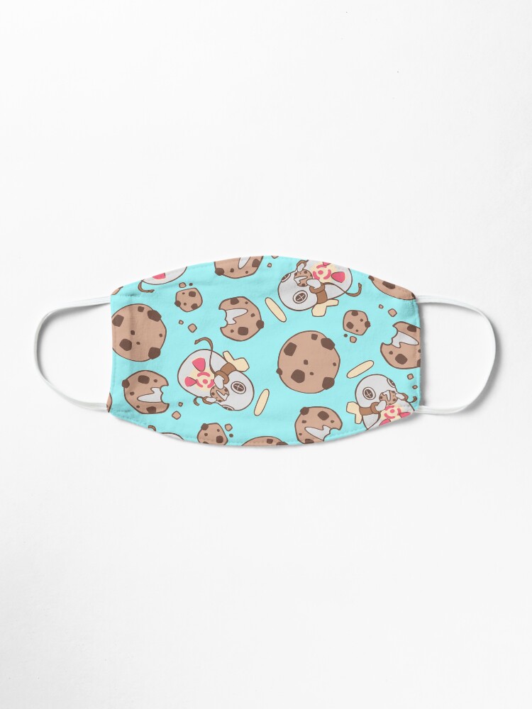 Alternate view of Cherubas & Cookies (Blue) Mask
