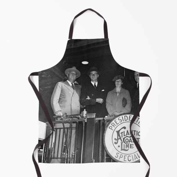 Item preview, Franklin and Eleanor Roosevelt on Train with Staff - 1935 designed and sold by warishellstore.