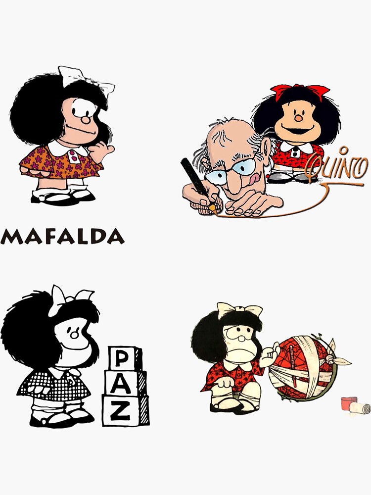 Mafalda Quino Comics Poster for Sale by Elena Bee