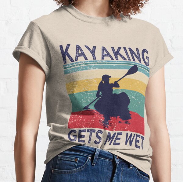 Kayak Fishing Silhouette Kayak Fisher Gift Idea' Women's T-Shirt