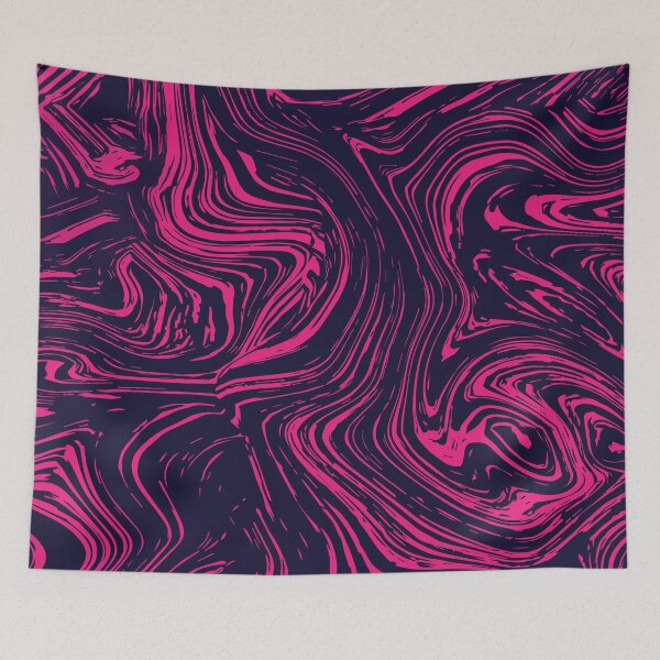 Aperçu de l'œuvre Motif de peinture rose et violet créée et vendue par moderncrafts.