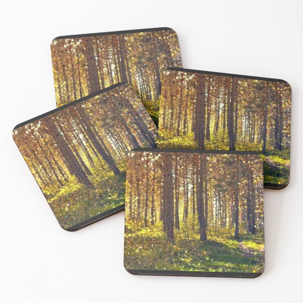Item preview, Autumn Forest Path designed and sold by MathenaArt.