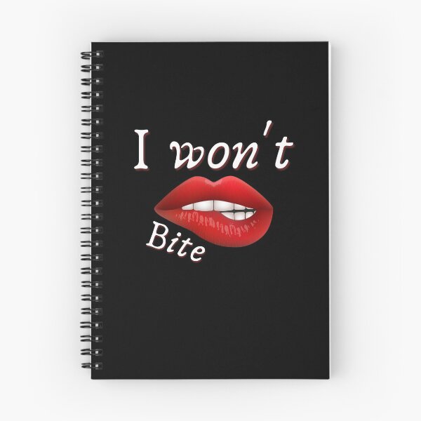 Item preview, I Won't Bite lips designed and sold by FeaturedStore.