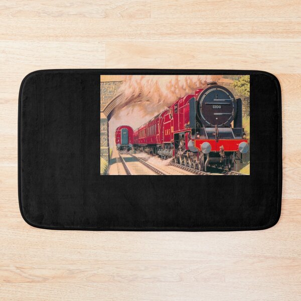 Artikelvorschau, Railway retro poster entworfen und verkauft von CorasPosters.