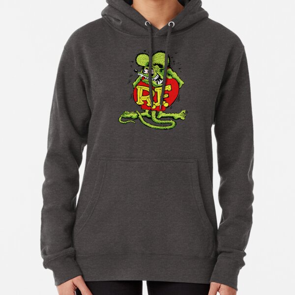 Rat Fink Sticker Pullover Hoodie
