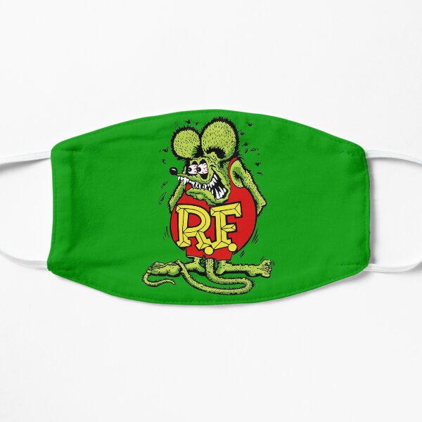 Rat Fink Sticker Mask