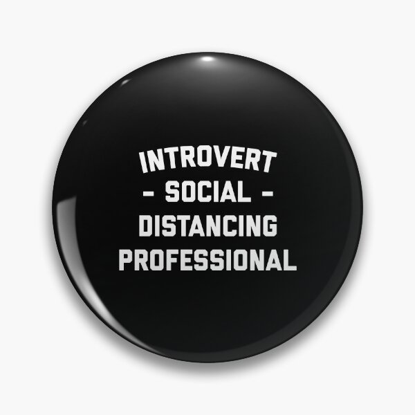 Item preview, Introvert Social Distancing Professional designed and sold by T-shirt For You.