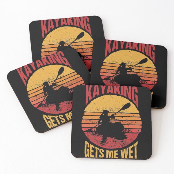 Item preview, Kayaking gets me wet | Funny Kayak Christmas Birthday Gift designed and sold by Noahlaz.