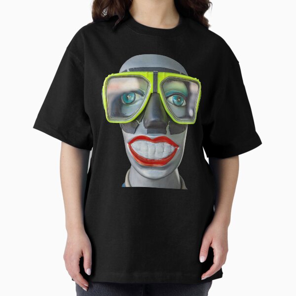 Plongeur souriant T-shirt oversize