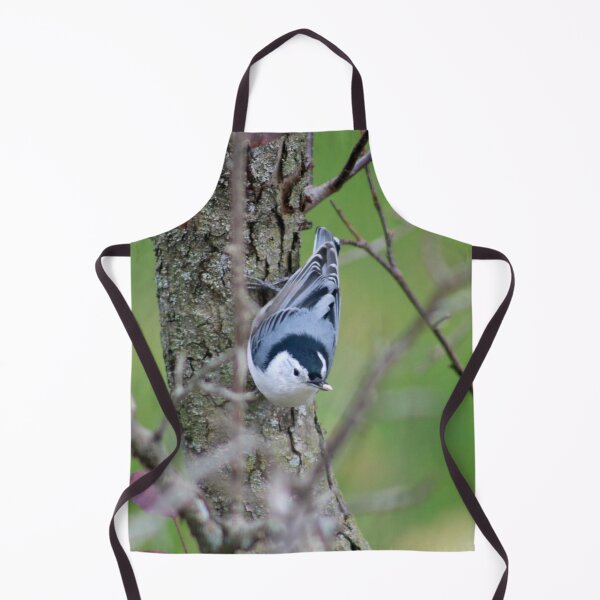Item preview, White-Breasted Nuthatch in a Crabapple Tree designed and sold by mokacat.