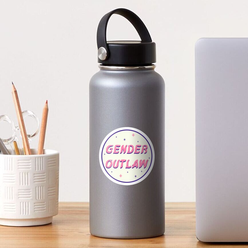 gender outlaw Sticker