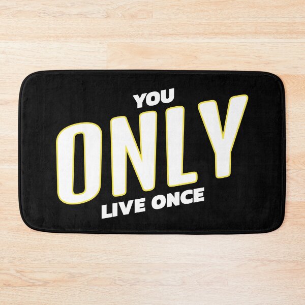 Item preview, You Only Live Once - One Life Live It.  designed and sold by Rcasadesign.