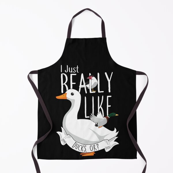 Item preview, I Just Really Like Ducks, OK? designed and sold by Clara Hollins.