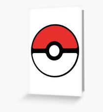 Pokeball Greeting Card