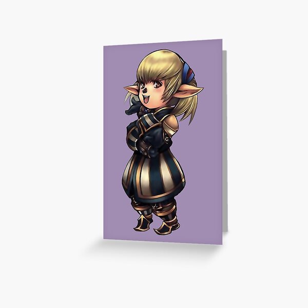 Final Fantasy 11 Greeting Cards Redbubble