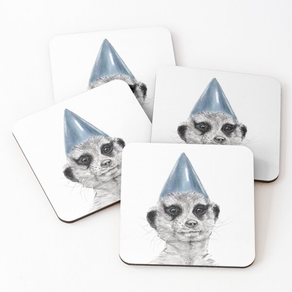 Item preview, Happy birthday Meerkat designed and sold by Kathryn Price.