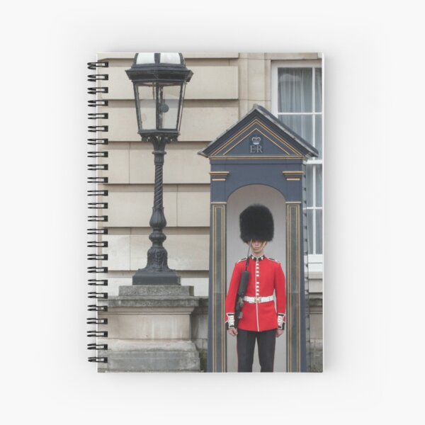 Queen's Guard Spiral Notebook