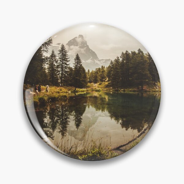 Item preview, Lago Blu (Lac Bleu) with a view of Matterhorn, Monte Cervino, Mont Cervin designed and sold by greg5000.