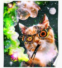 Trippy Katze Poster