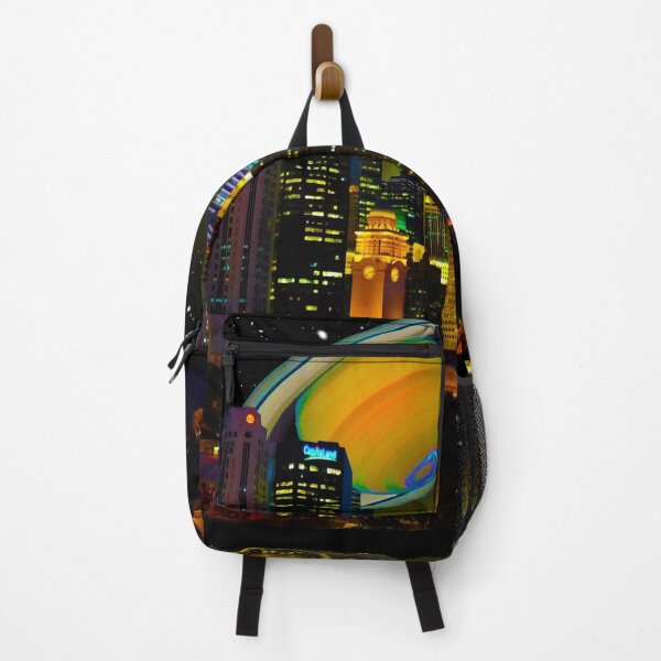 Item preview, Planet Saturn | City Landscape designed and sold by Artsy Universe.