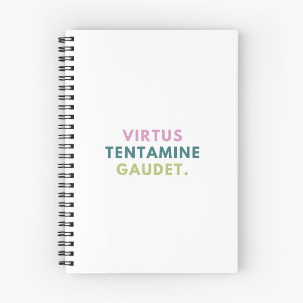 Item preview, Virtus Tentamine Gaudet Strength Rejoices in the Challenge designed and sold by akdaley.