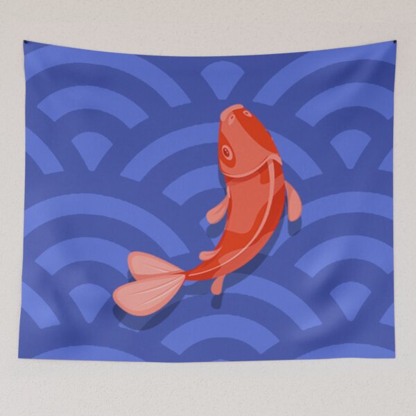 Item preview, Gold Fish playing in the Ocean designed and sold by Innsmouth.