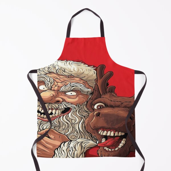 Item preview, Scary Santa and His Reindeer designed and sold by Deestylistic.