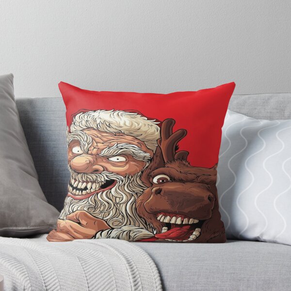 Item preview, Scary Santa and His Reindeer  designed and sold by Deestylistic.