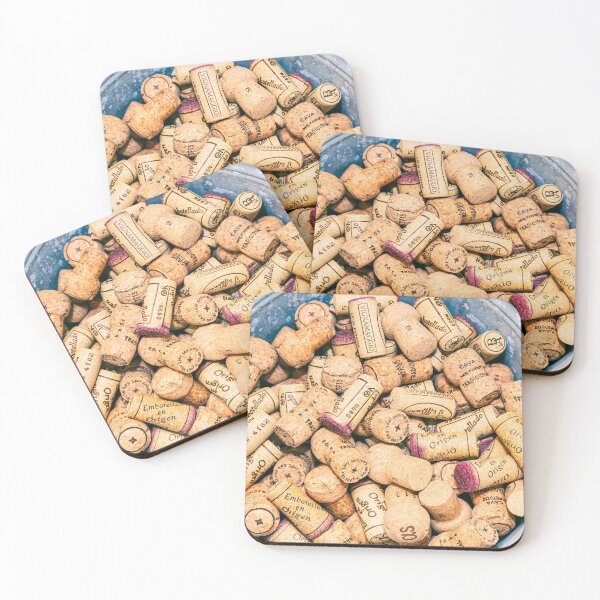 Item preview, Wine Corks in Metal Tub designed and sold by ea-photos.