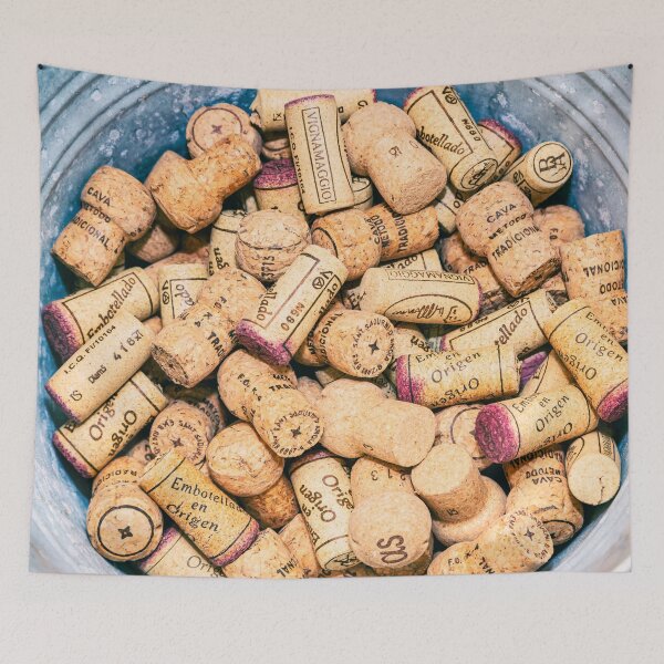 Item preview, Wine Corks in Metal Tub designed and sold by ea-photos.
