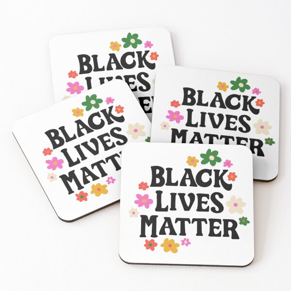 Item preview, black lives matter with flowers designed and sold by Lily Ryan Stoltz.