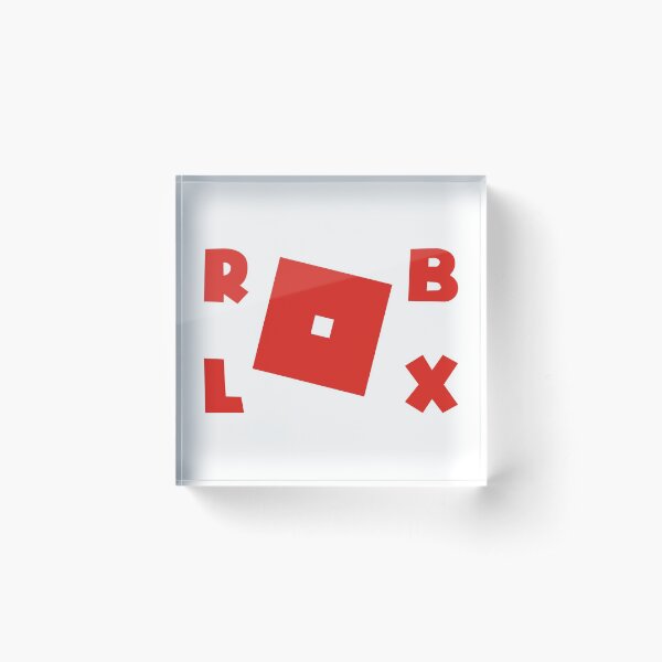 Roblox Gameplay Acrylic Blocks Redbubble