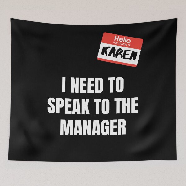 Item preview, Karen Lazy Halloween Costume | Can I Speak To The Manager Funny Meme designed and sold by chris-ellis-art.